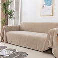thumbnail image 1 of AUQ Waterproof Sofa Cover Protector for Pets, Khaki Couch Throw Slipcover, Durable Multi-Function Furniture Blanket for Dogs and Cats, 71x118 Inch, 1 of 7