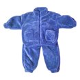 thumbnail image 1 of Lovskoo 1-10Y Toddler Baby Girl Loungewear Fleece Pants Pullover Tops Set Winter Warm Sweatshirt Pants 2Pcs Set Outfits Blue, 1 of 5