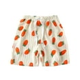 thumbnail image 1 of Zwiiyzr 1-6T Toddler Baby Boys Girls Shorts Pull On Strawberry Jogger Shorts Summer Short Pants Beige, 1 of 3