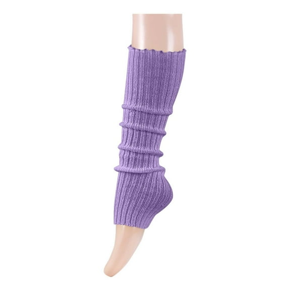 Lovskoo 16 Or 24 32 Inch Cable-Knit Footless Socks Knit Warm Long Leg Warmers for Women Multicolor 40CM