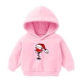 thumbnail image 1 of Lovskoo 2-7 Years Baby Clothes Christmas Toddler Baby Boy's Girl's Christmas Hoodie Children's Casual Print Sweatshirt for The Baby Gift Pink, 1 of 7