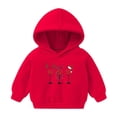 thumbnail image 1 of Lovskoo 2-7 Years Baby Clothes Christmas Toddler Baby Boy's Girl's Hoodie Children's Casual Print Sweatshirt for The Baby Gift Red, 1 of 7