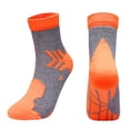 thumbnail image 1 of Lovskoo 2024 Ankle Athletic Socks Men Women Trendy Socks Running Cotton Moisture Wicking Breathable Badminton Walking Crew Socks Orange-B, 1 of 4