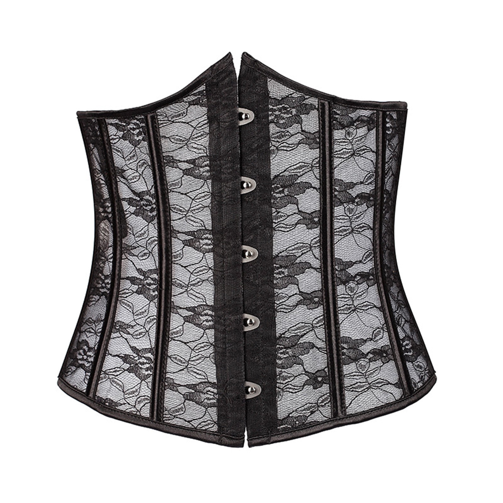 Asymmetrical Lace Patchwork Bandage Trench Gothic Vintage Mid-long Coat Women Black Belt Cloak Windbreaker Female Abrigos Brazil