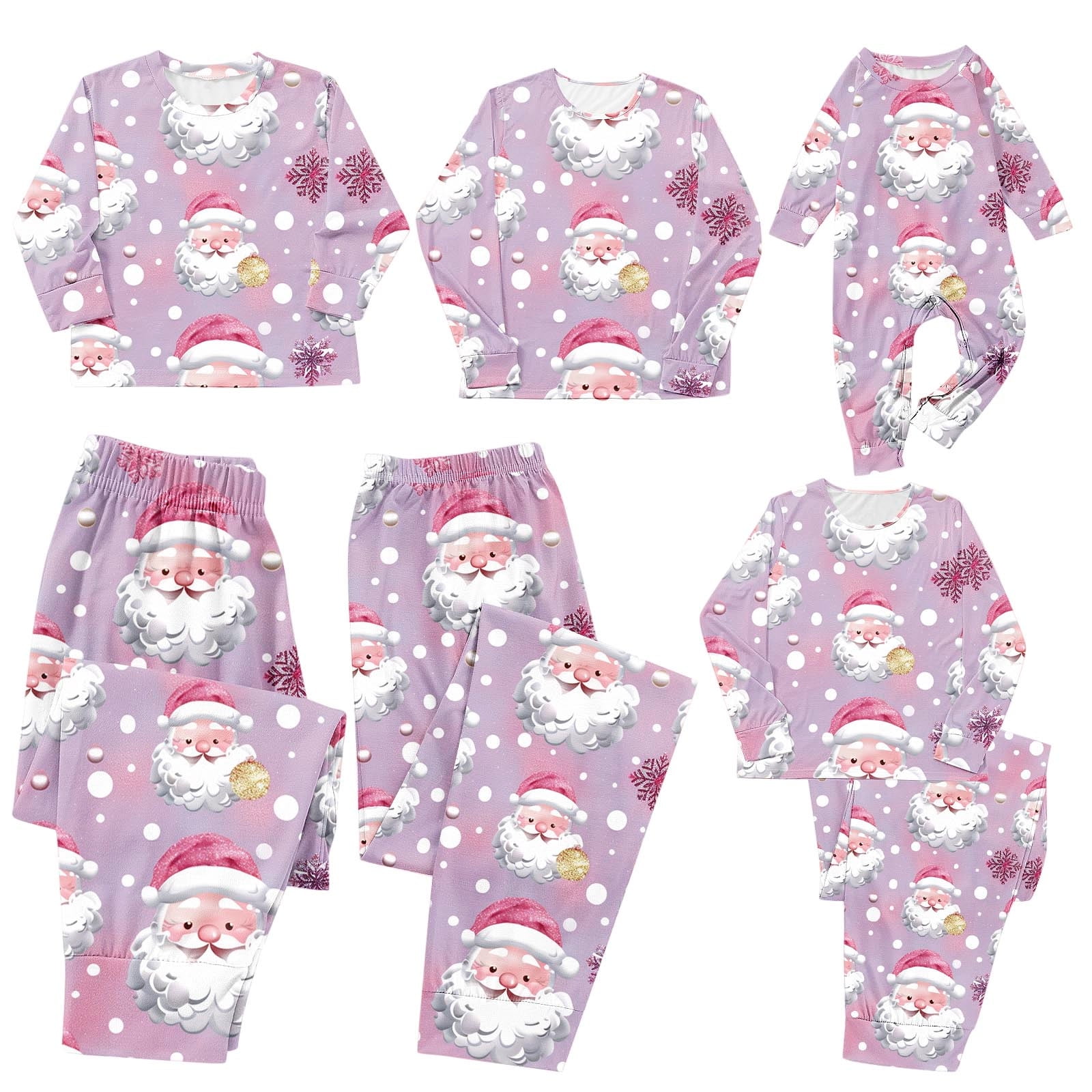 Lovskoo Christmas Matching Family Pajamas Sets for Baby Parent-Child ...