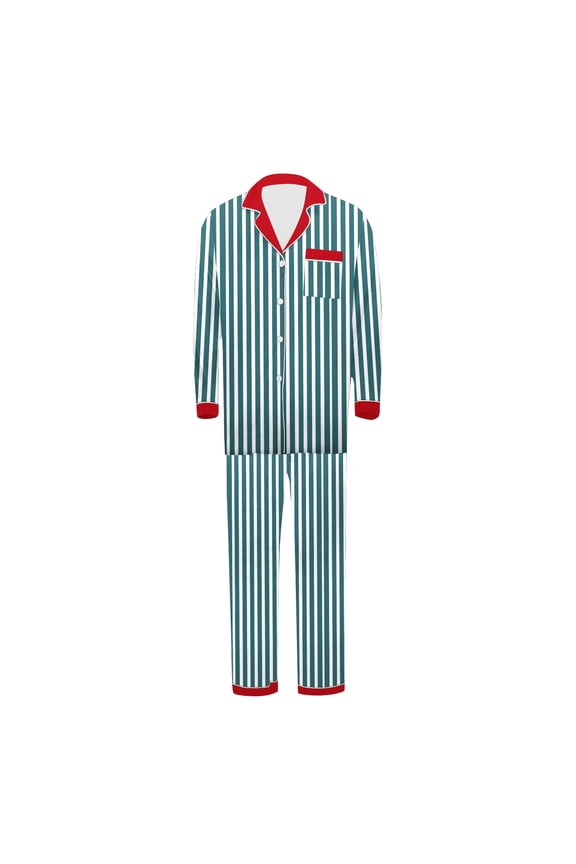 Rohuuque 2024 Family Pajamas Matching Sets for Men Halloween Parent-Child Casual Printed Long Sleeve Top With Bottom Outfits Loungewear Set Wear Daddy Orange