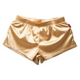 thumbnail image 1 of Lovskoo 2024 Men's G-String Thongs Underwear Stretch Casual Solid Breathable Low Waist Buttock Lift Underpants Boxers Briefs Large Underwear Yellow M, 1 of 4