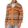 thumbnail image 1 of Lovskoo 2024 Mens Cardigan Sweater Winter Long Sleeve Turn-Down Collar Open Front Knit Tops Coat Multicolor, 1 of 7
