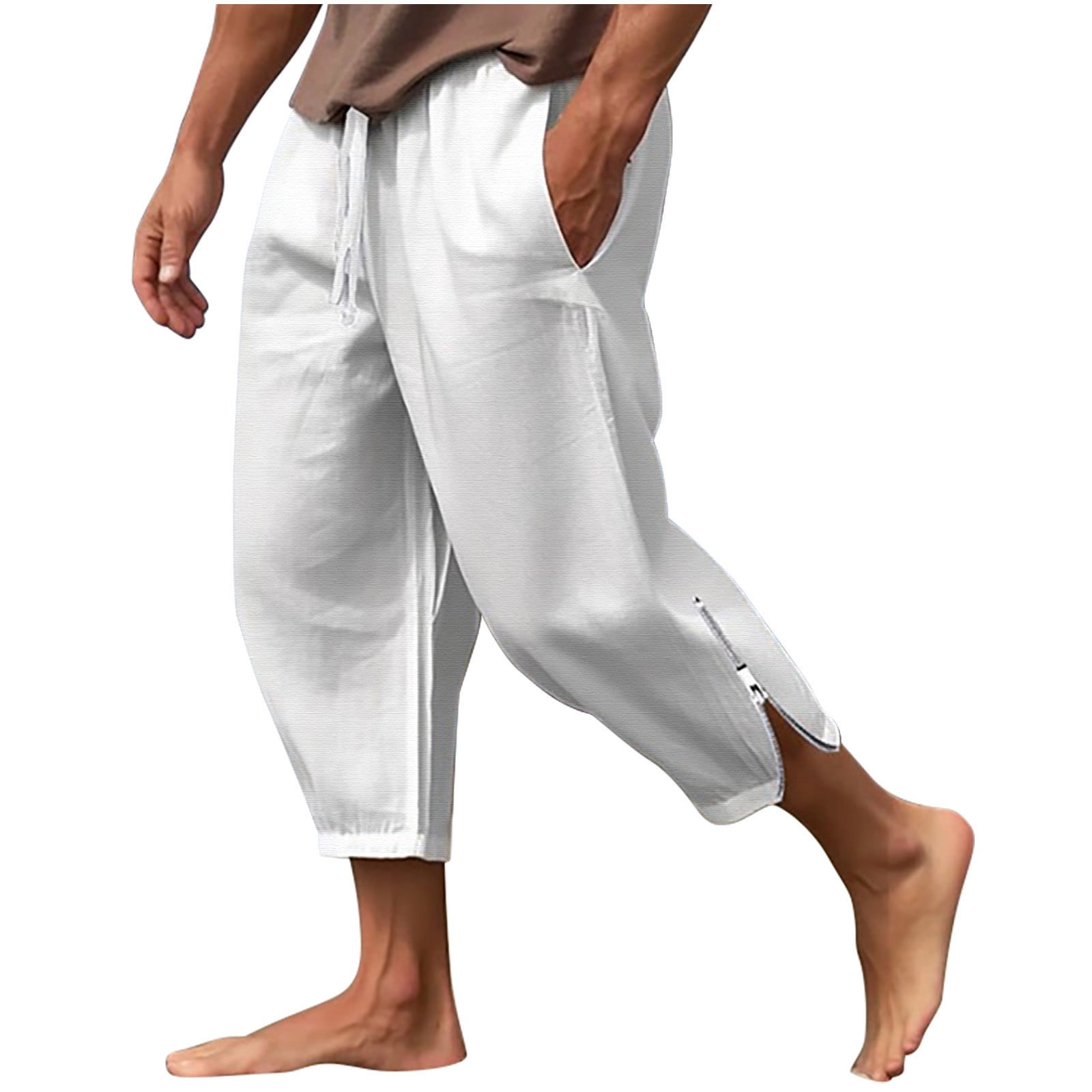 Men's athletic capri pants hot sale