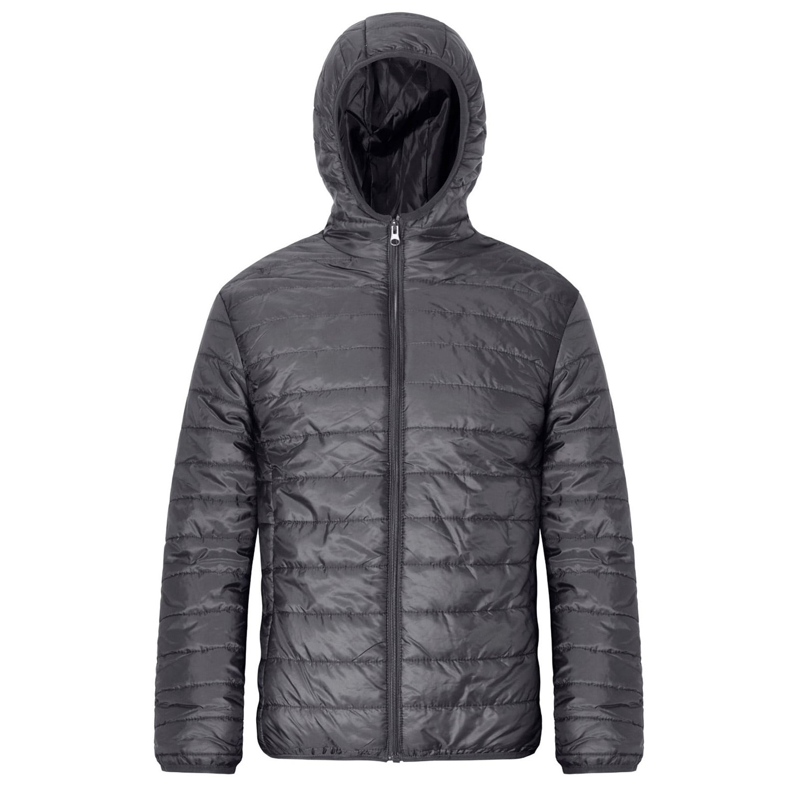 Lovskoo 2024 Mens Winter Coats Quilted Jacket Hooded Lightweight Padded ...