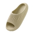thumbnail image 1 of Lovskoo 2024 Women's And Men's Shower Slippers Open Toe Slip On Platform Bathroom Pool Sandals for Couple Outside Thick Bottom Bath Non-Slip Soft Sole Eva Slippers White(Unisex), 1 of 4