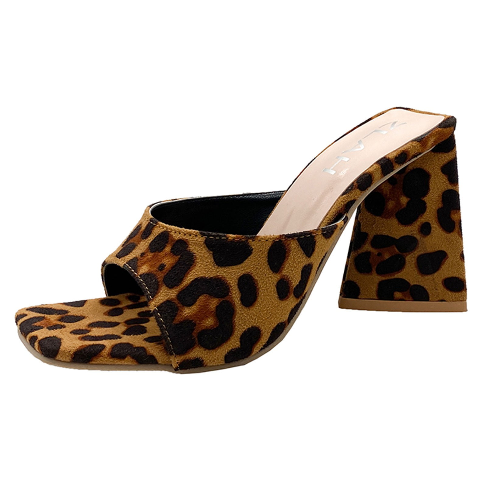 High Heels Platform Sexy Shoes | Leopard Print Peep Toe Heels - 35-46 Size  Women - Aliexpress