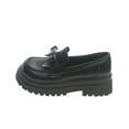 thumbnail image 1 of Lovskoo 2024 Women's Dress Leather Shoes Round-Toe French Retro Mary Shoes Flat Shallow Mouth Gentle Patent Leather Spring Shoes Black, 1 of 7
