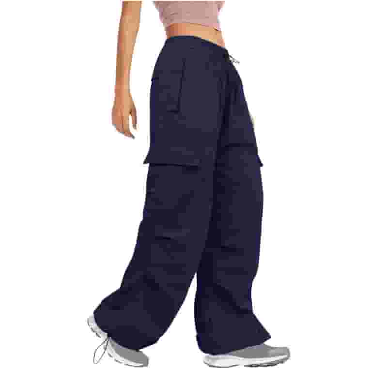Lovskoo 2024 Women's High Waisted Cargo Pants Travel Vintage Lovskoo 2024 Women's High Waisted Cargo Pants Travel Vintage