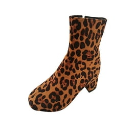Leopard boots at walmart shop