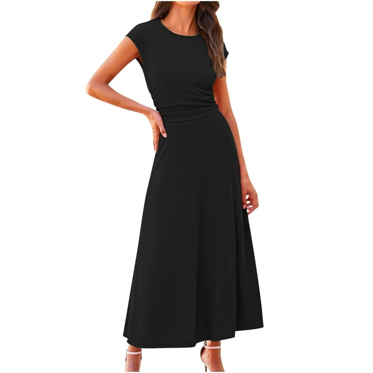 knee length dresses for ladies White Midi Dress | Two Piece Mini Dress main image 0