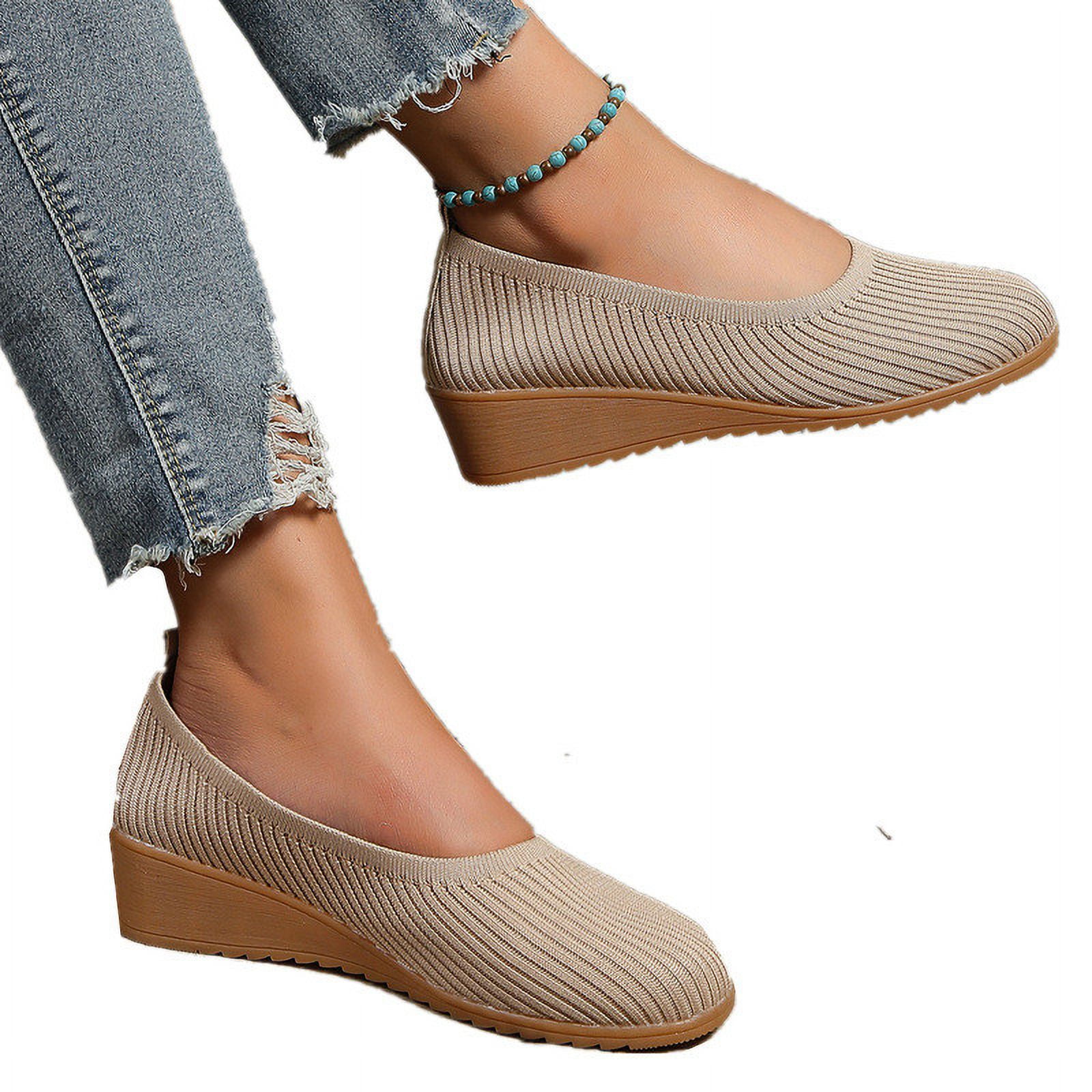 Knitted wedges sale