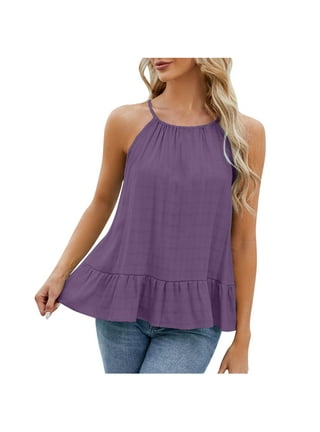 Ruffle Tiered Tank Top
