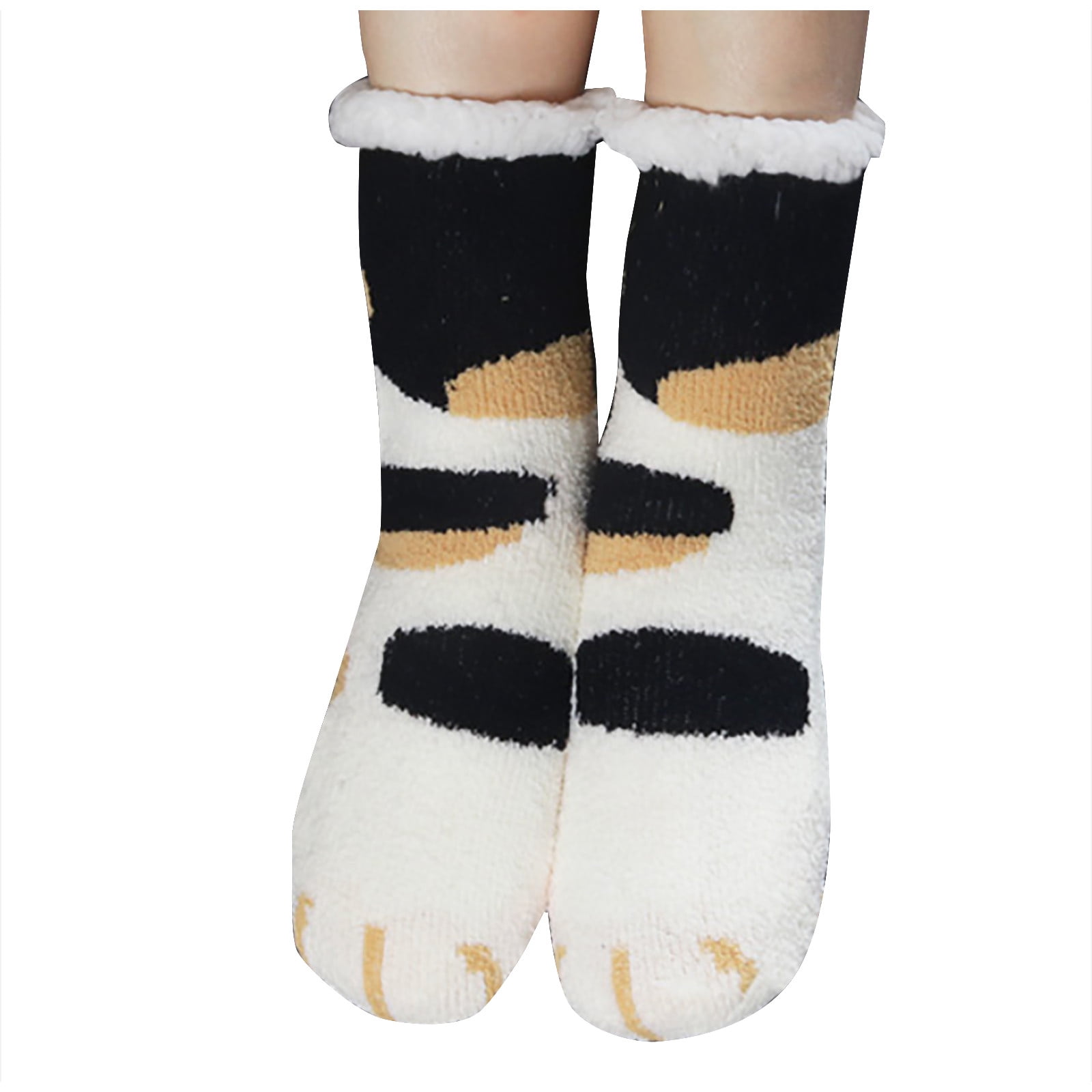 Lovskoo Women's Slipper Fuzzy Socks Fluffy Cozy Warm Winter Soft Thick ...