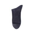 thumbnail image 1 of Lovskoo Men's and Women's Winter Boot Socks Comfortable Knitted Mid Tube Cotton Socks Solid Thick Warm Socks Cozy Crew Socks Christmas Gift Blue, 1 of 7