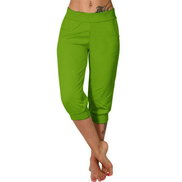 Loose capri workout pants online