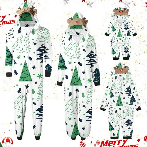 Zwiiyzr Christmas Pajamas for Family for Dad Christmas Men Plaid Printed Blouse Tops+Pants Family Matching Pajamas Set 2025 Multicolor