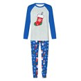thumbnail image 1 of Zwiiyzr Family Christmas Pajamas Matching Sets for Dad Parent Child Outfit Christmas Set Printed Home Clothes Sleepwear Long Sleeved Jumpsuit Father Style Blue-Dad, 1 of 7