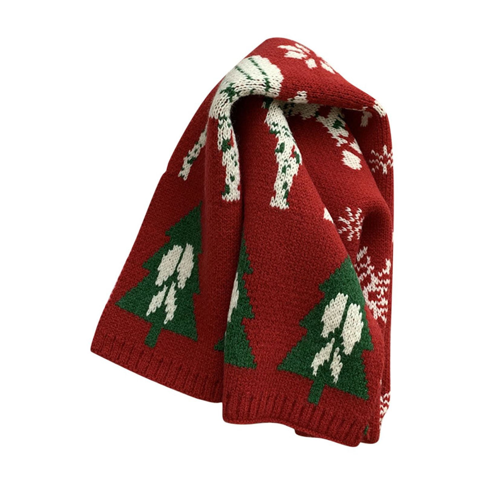 wybzd Kids Scarf Boys Girls Baby Christmas Winter Warm Scarf
