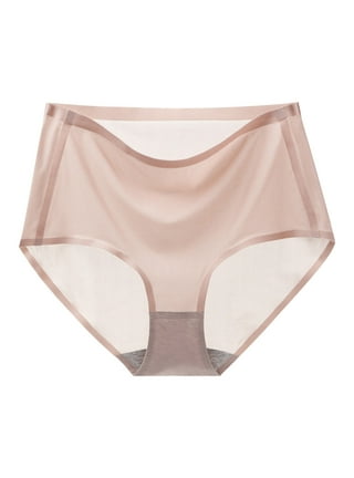 Panties For Womens Low Waist Sheer Mesh Cute Seamless Underwear
