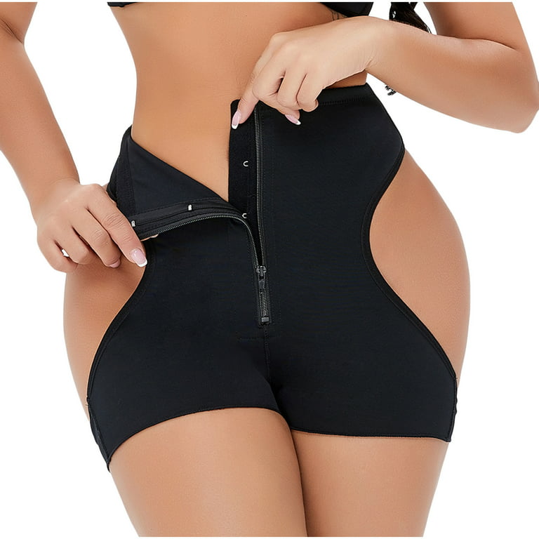 Lovskoo Shapewear Shorts for Women Tummy Control Seamless Butt Lifter Waist  Trainer Stomach Body Shaper Thigh Slimming Girdles Black 