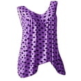 thumbnail image 1 of Lovskoo Tank Tops for Women 2024 Casual V Neck Summer Tops Sleeveless Polka Dots Shirts Sexy Tops Loose T-Shirt Purple, 1 of 7