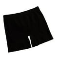 thumbnail image 1 of Lovskoo Under Dress Shorts for Women Solid Color Trendy Slip Shorts Comfortable High Waist Lace Trim Shorts Black, 1 of 6