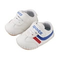 thumbnail image 1 of Zwiiyzr Unisex Baby First Walking Shoes 6-24 Months Infant Sneakers Boys Girls Activewear Soft Non-Slip Newborn Toddler Outdoor Shoes Blue, 1 of 2