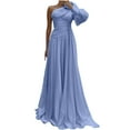 Lovskoo Wedding Guest Dresses for Women Evening Gown Woman Solid Color