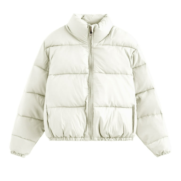 White puffy jacket 2025