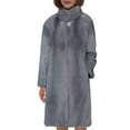 thumbnail image 1 of Lovskoo Women Faux Fur Coat Winter Elegant Thick Warm Fashion Outerwear Long Jacket Gray, 1 of 3