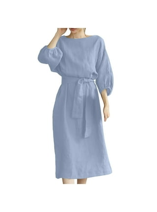 Retro Stitching Long-Sleeved Dress: Korean Medium-Length A-line Design with  Fake Two-Piece Style for Women - Wholesale Available