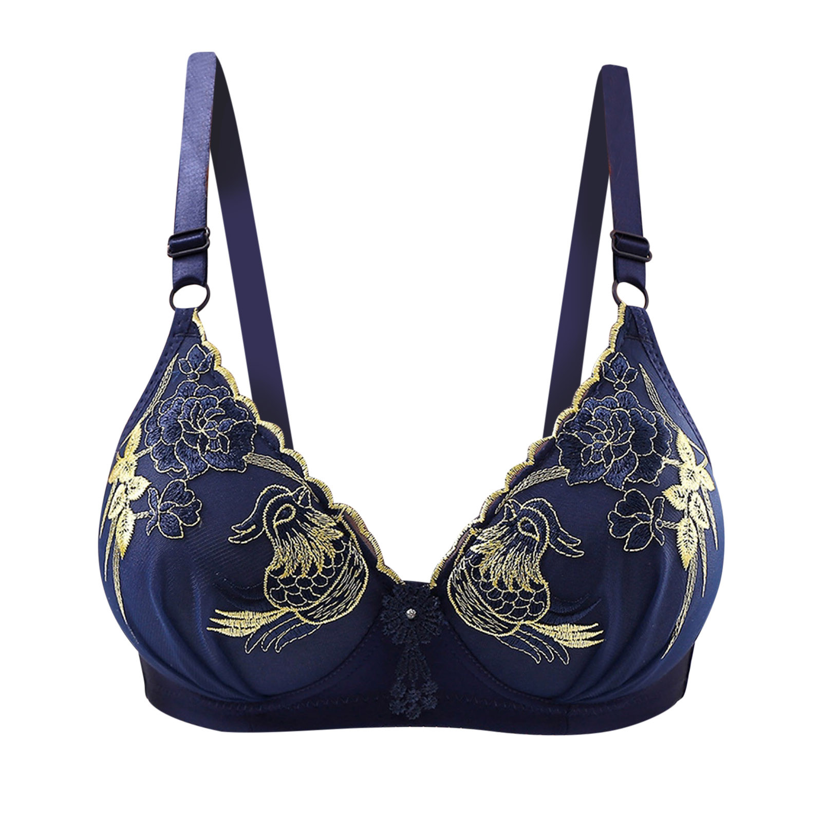 Lovskoo Women Wireless Bra Push Up Bra Bras for Sagging Breasts Nude Bra Unlined Molded Cup