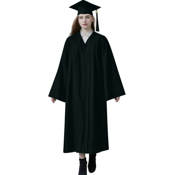 2024 Black Graduation Tassel - 9 Inch With 6.25" Cord Loop, Made In USA, Available In All School Colors