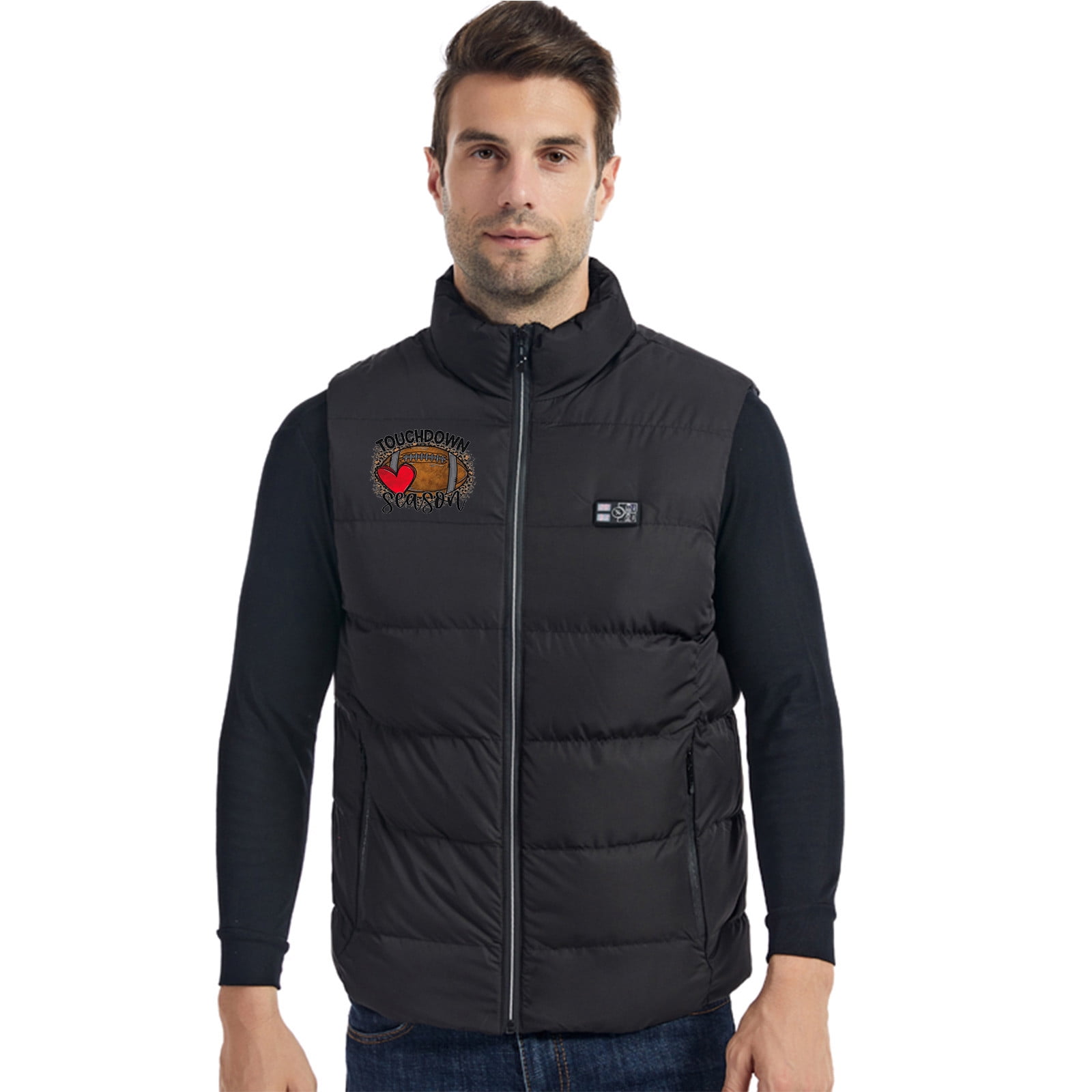 Lovskoo Women's and Men's Heated Jacket with 15 Heating Zones Long