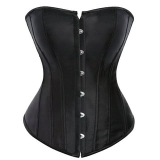 FAKKDUK Corset Tops, Bustier Tops for Women with Spaghetti Straps, Sexy  Boned Top, Plus Size Corsets For Women Bustier Lingerie For Halloween  Costume