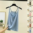 thumbnail image 1 of Lovskoo Womens 2025 Spaghetti Strap Tank Tops Casual Camisole Blouses Sleeveless Loose Cami Basic Tank Shirt Green, 1 of 8
