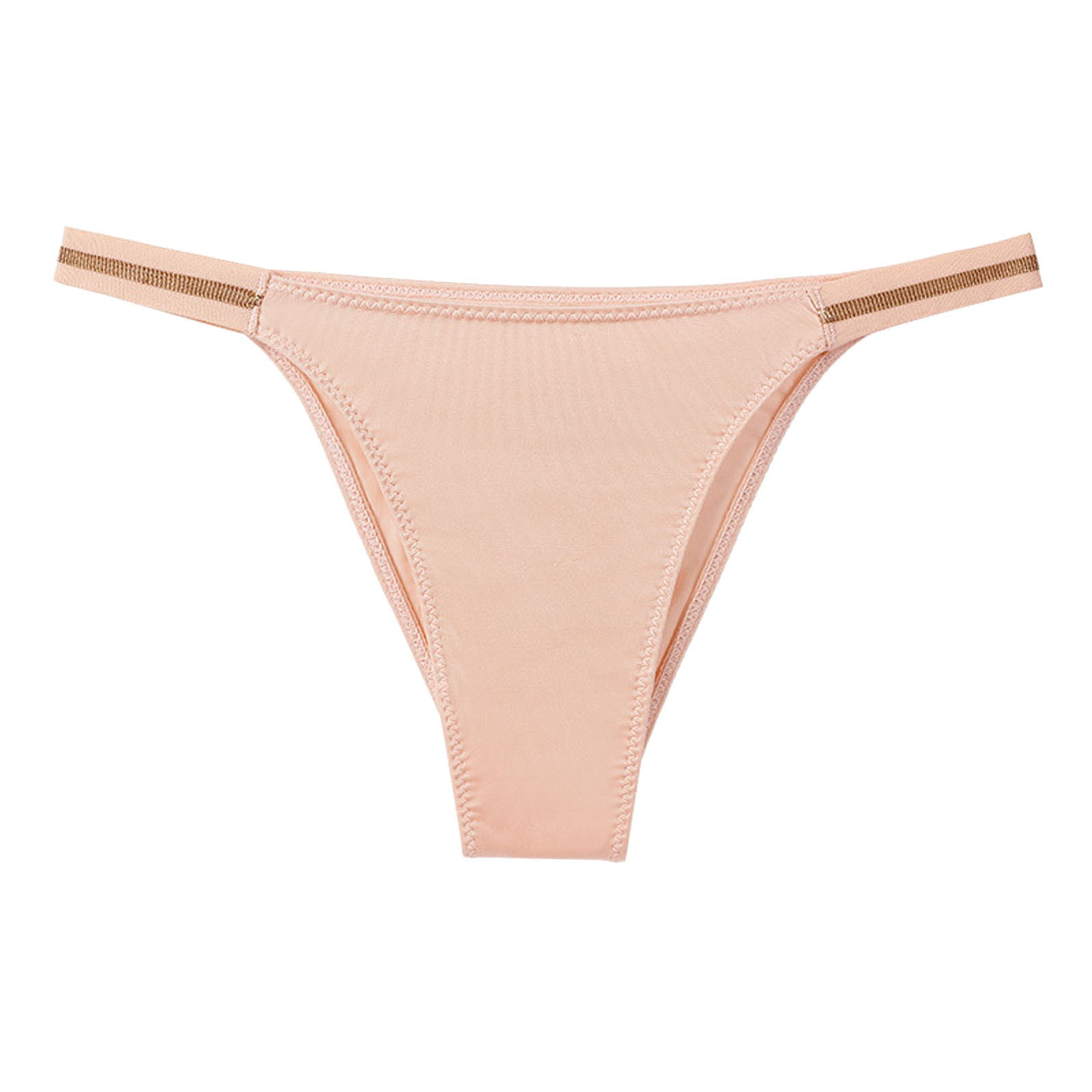 Invisible Seamless Thongs Girls Underwear Slip String Lingerie for Women  Low Waist Panties V2034