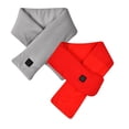 thumbnail image 1 of Lovzfmll 2 Pcs Winter USB Heating Scarf, Heated Scarf for Women & Men, Soft Warm Heated Neck Warmer, Thanksgiving Christmas Gift, 1 of 7