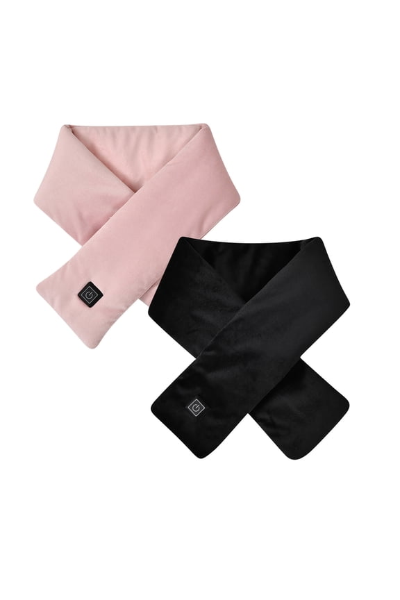 2PC Heated Scarf, Winter USB Heating Scarf, Soft Warm Heated Neck Warmer, Thanksgiving Christmas Gift for Mom Dad