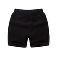 thumbnail image 1 of Lovzfmll Boys & Girls Pocket Shorts, Solid Color Elastic Waist Casual Athletic Shorts for Summer for Kids 11-12 Years, 1 of 8