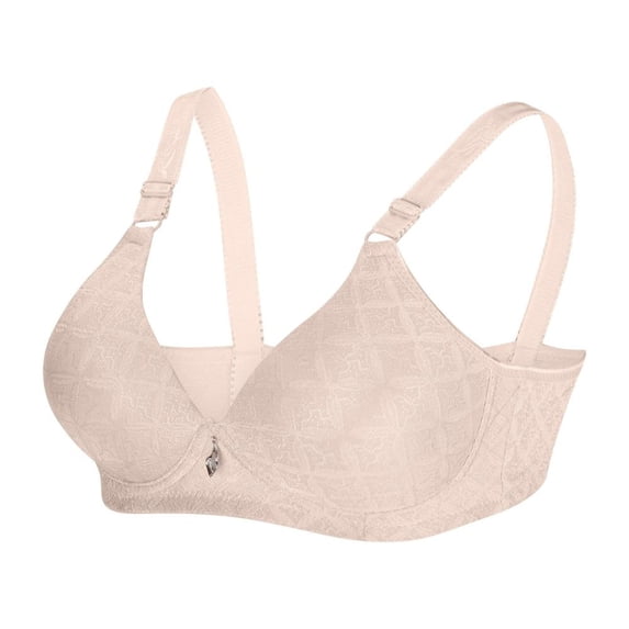 Lovzfmll Bras for Women! Bras for Women Wirefree - Wireless Bra, Everyday Bras, Bras for Women No Underwire Khaki 2XL