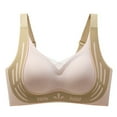 thumbnail image 1 of Lovzfmll Bras for Women, Everyday Seamless Comfort Adaptive, Standard Straps Pull-On Stretchable Breathable Support Bra, 1 of 2