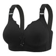 thumbnail image 1 of Lovzfmll Bras for Women, Plus Size Wireless Push-Up Bralette Bra, Standard Straps Push-Up Pull-On Stretchable Lace Side Support Bra, 1 of 7
