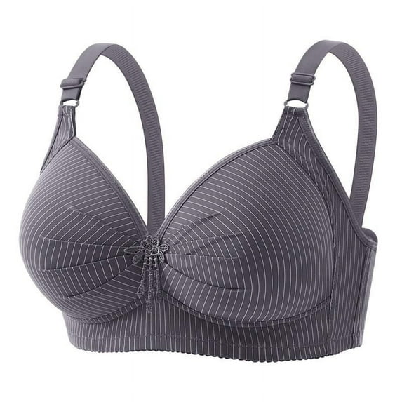 Lovzfmll Bras for Women, Wireless Everyday Push-Up Bralette Bra, Standard Straps Pull-On Stretchable Breathable Comfort Bra